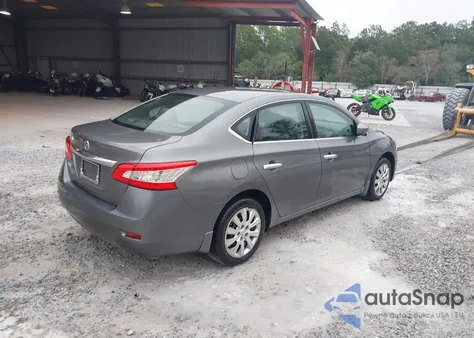 2015 Nissan Sentra S from USA, damaged, VIN 3N1AB7AP3FY280050